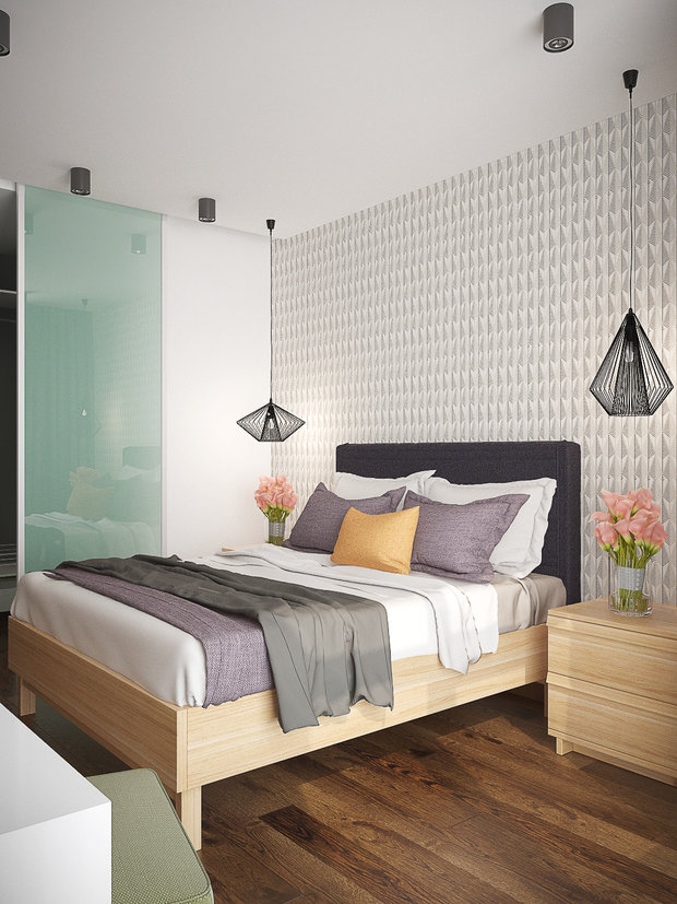 Фото из портфолио Спокойный бирюзовый – фотографии дизайна интерьеров на INMYROOM