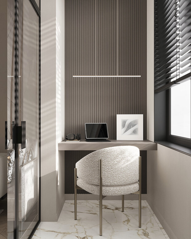 Фото из портфолио Дизайн интерьера квартиры в ЖК «Событие» в современном стиле – фотографии дизайна интерьеров на INMYROOM