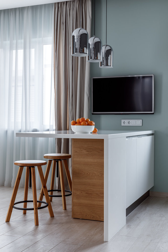 Фотография: Кухня и столовая в стиле Современный, Дом, Минимализм, Проект дня, Дом и дача, Ростов-на-Дону, 3 комнаты, Более 90 метров, Astar project – фото на INMYROOM