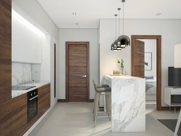 Фото из портфолио Небольшие апартаменты  – фотографии дизайна интерьеров на INMYROOM