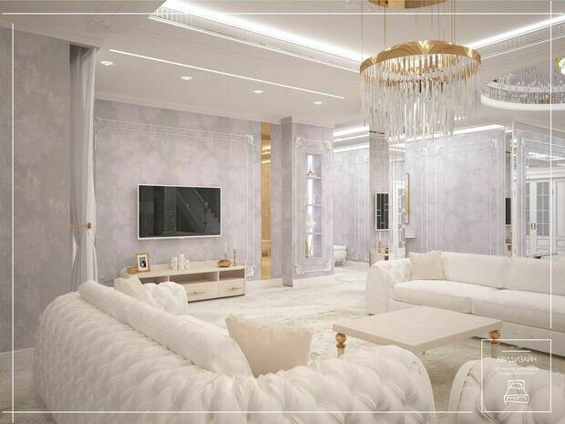 Фото из портфолио Дом в неоклассике. – фотографии дизайна интерьеров на INMYROOM