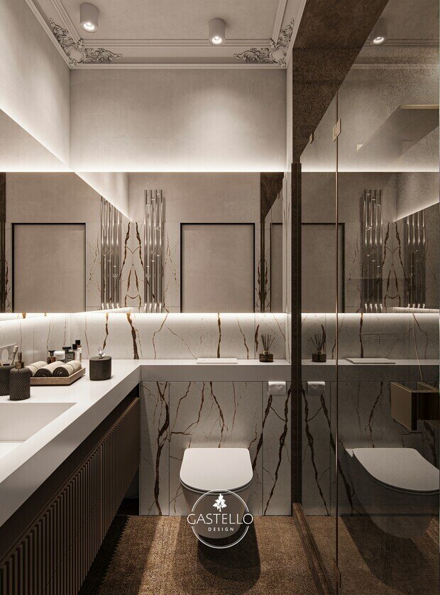 Фото из портфолио ЖК West Garden - 48 м² – фотографии дизайна интерьеров на INMYROOM