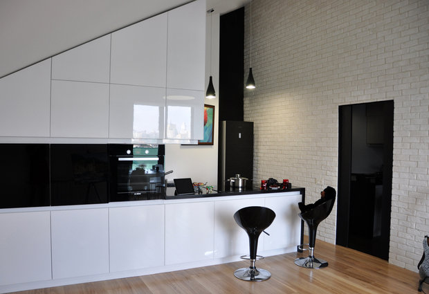 Фотография: Кухня и столовая в стиле Лофт, Скандинавский, Современный – фото на INMYROOM