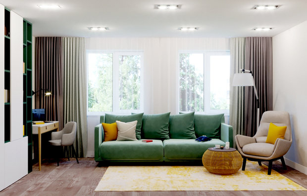 Фото из портфолио Дивногорск – фотографии дизайна интерьеров на INMYROOM