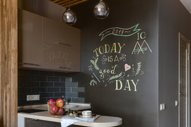 Фотография: Кухня и столовая в стиле Современный, Эко, Скандинавский, Декор интерьера, Малогабаритная квартира, Квартира, Студия, Москва, до 40 метров, Анастасия Антропова – фото на INMYROOM