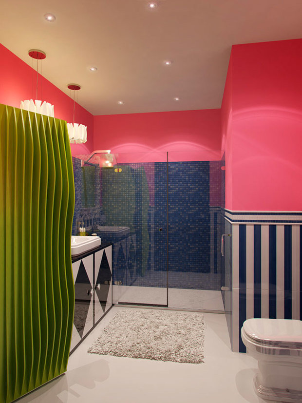 Фото из портфолио Квартира в стиле Энди Уорхола – фотографии дизайна интерьеров на INMYROOM