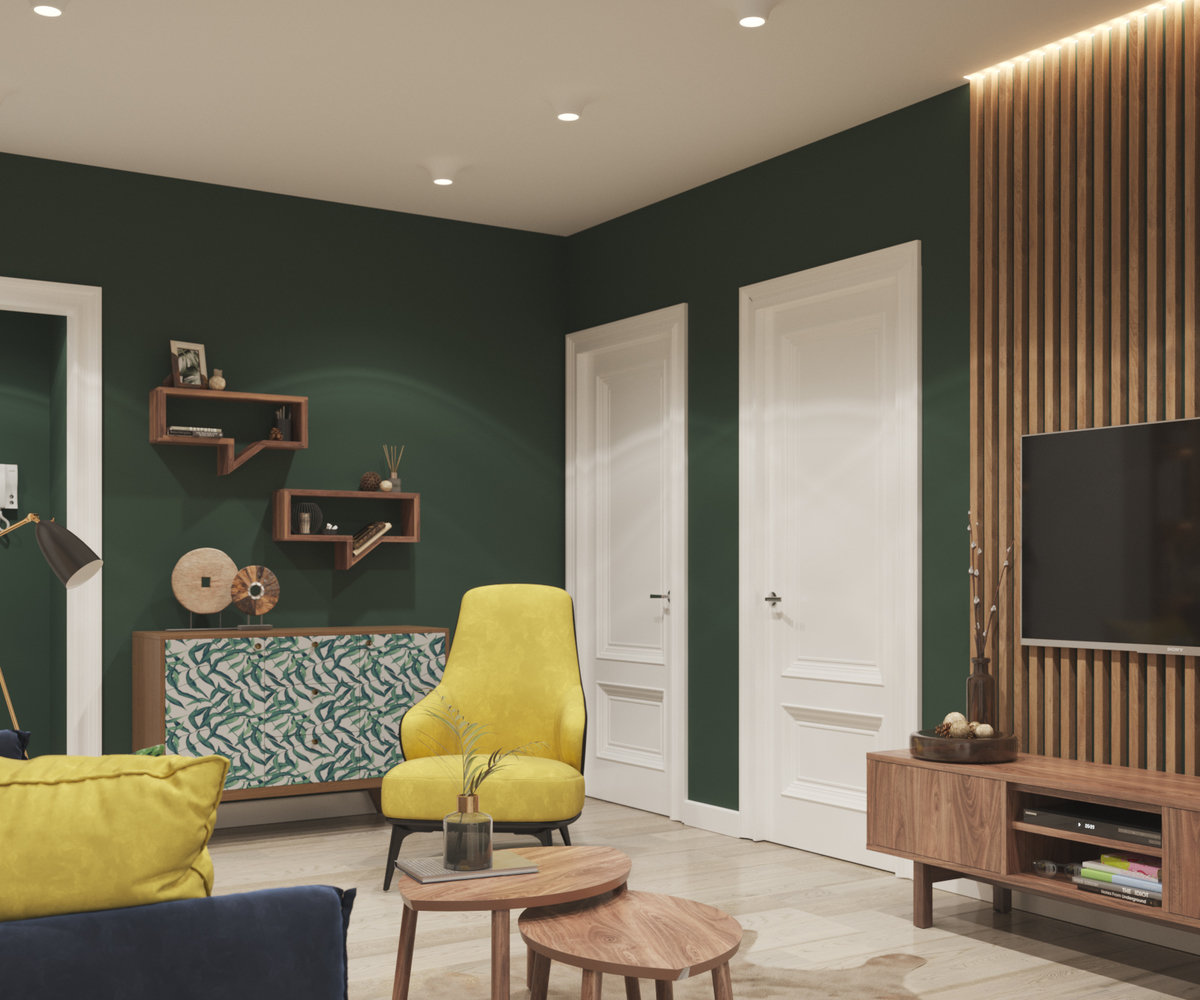 Фотография: Гостиная в стиле Современный, Квартира, Проект дня, Москва, Юлия Чернова, 3 комнаты, 60-90 метров – фото на INMYROOM Фотография: Гостиная в стиле Современный, Квартира, Проект дня, Москва, Юлия Чернова, 3 комнаты, 60-90 метров – фото на INMYROOM