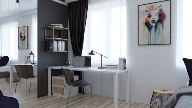 Фото из портфолио Квартира в стиле минимализм – фотографии дизайна интерьеров на INMYROOM