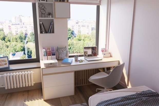 Фото из портфолио Интересный современный – фотографии дизайна интерьеров на INMYROOM