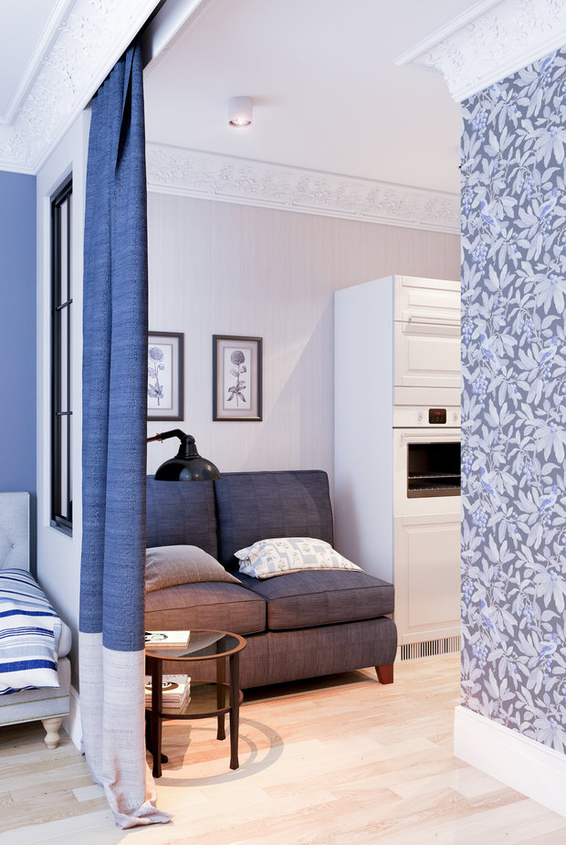 Фото из портфолио Deep blue – фотографии дизайна интерьеров на INMYROOM