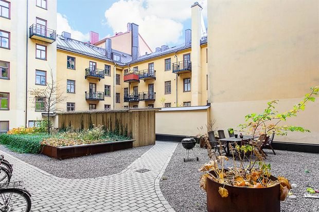 Фото из портфолио Квартира на живописной и  сказочной улице Fjällgatan  – фотографии дизайна интерьеров на INMYROOM