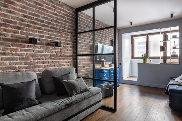 Фотография: Детская в стиле Лофт, Современный, Квартира, Проект недели, Москва, 3 комнаты, 60-90 метров, Вера Шеверденок – фото на INMYROOM