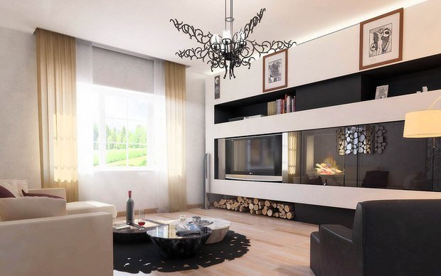 Фото из портфолио Гостиная – фотографии дизайна интерьеров на INMYROOM