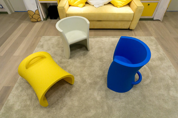 Фотография: Мебель и свет в стиле Современный, Эклектика, Детская, Декор интерьера, Интерьер комнат, Eero Aarnio, Дачный ответ – фото на INMYROOM