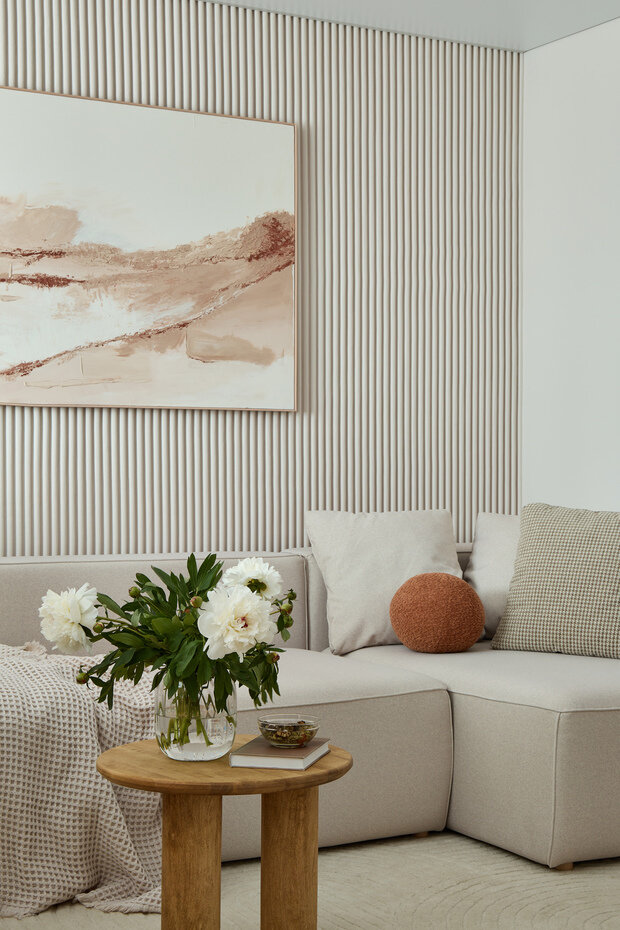 Фотография: Гостиная в стиле Современный, Джапанди, Малогабаритная квартира, Квартира, Проект дня, Беларусь, Панельный дом, 1 комната, 40-60 метров, Жодино, Мария Назарова – фото на INMYROOM