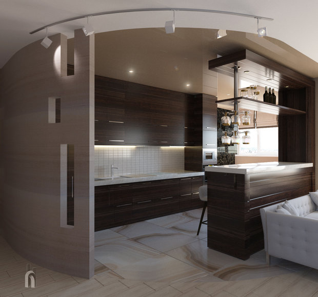 Фото из портфолио apartament in Odessa 100 sq.m – фотографии дизайна интерьеров на INMYROOM