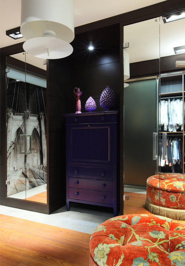 Фотография: Гардеробная в стиле Классический, Современный, Квартира, Минимализм, Проект недели, Москва, новостройка, А-Ремстрой, Анна Ильина, Антон Рамазанов, Монолитный дом, 4 и больше, Более 90 метров – фото на INMYROOM