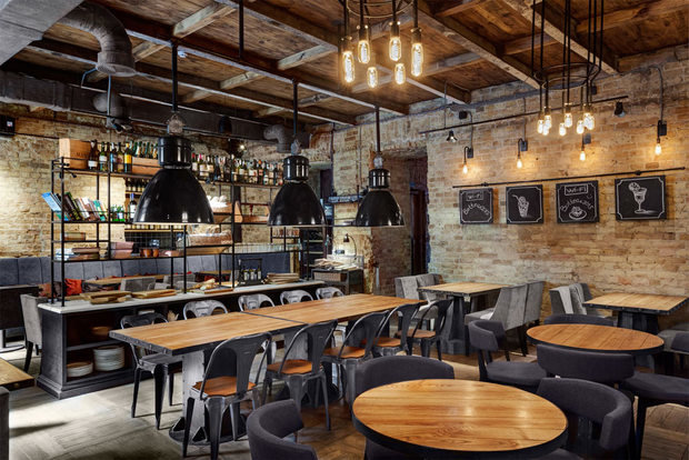 Фото из портфолио  Кафе в Киеве – фотографии дизайна интерьеров на INMYROOM