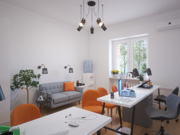 Фото из портфолио Офис для туристической фирмы. – фотографии дизайна интерьеров на INMYROOM