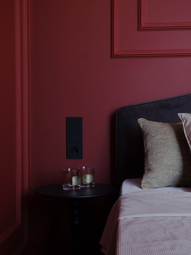 Фотография: Спальня в стиле Классический, Современный, Квартира, Проект дня, Сталинка, Кирпичный дом, 4 и больше, 60-90 метров, Санкт-Петербруг – фото на INMYROOM