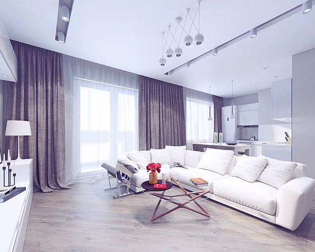 Фото из портфолио Интерьер ЖК Ромашкино – фотографии дизайна интерьеров на INMYROOM