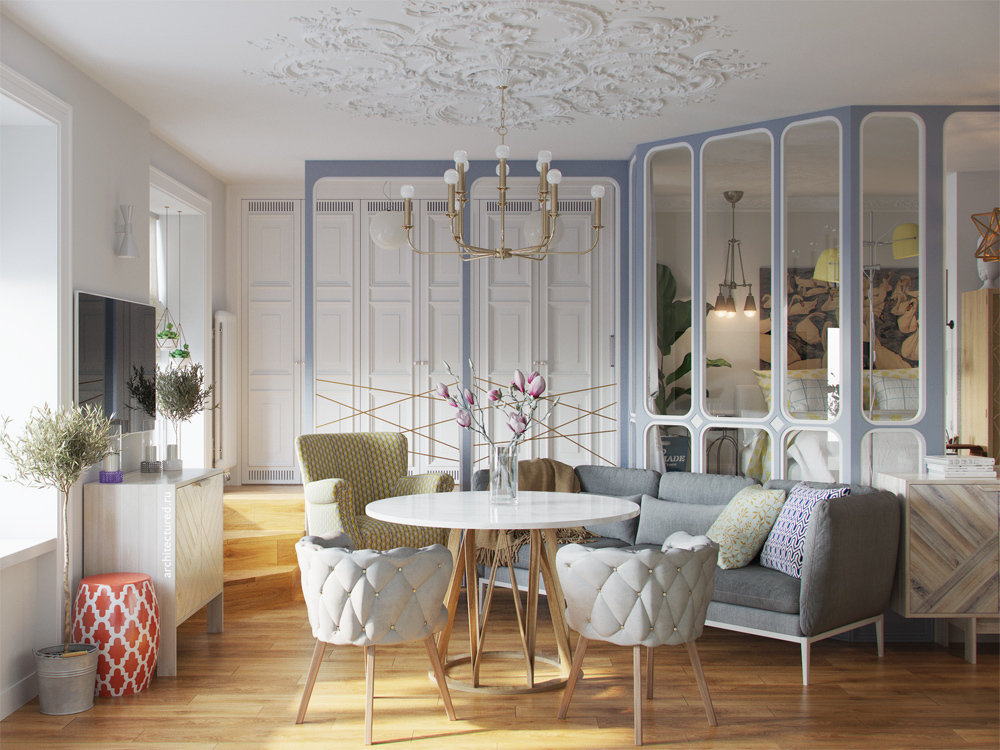 Фотография: в стиле , Современный, Эклектика, Квартира, Проект недели, Санкт-Петербург, Монолитный дом, 2 комнаты, 60-90 метров, Маргарита Рассказова, ЖК «Времена года» – фото на INMYROOM Фотография: в стиле , Современный, Эклектика, Квартира, Проект недели, Санкт-Петербург, Монолитный дом, 2 комнаты, 60-90 метров, Маргарита Рассказова, ЖК «Времена года» – фото на INMYROOM