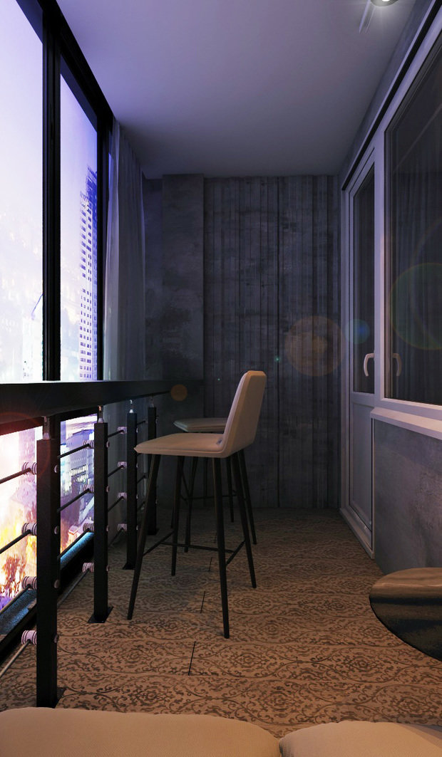 Фотография: Балкон в стиле Лофт, Современный – фото на INMYROOM