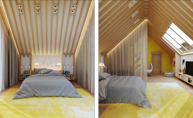 Фото из портфолио Потолочные балки и кессонные потолоки – фотографии дизайна интерьеров на InMyRoom.ru