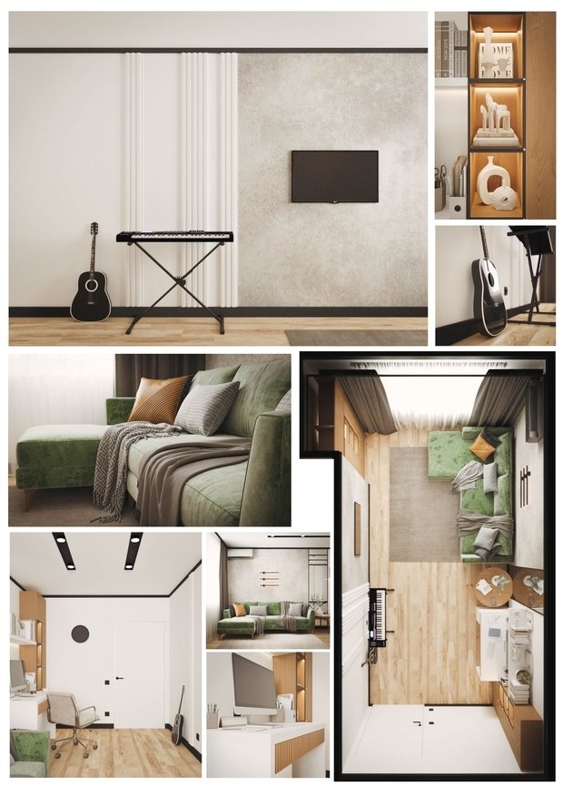 Фото из портфолио Жилые интерьеры – фотографии дизайна интерьеров на INMYROOM