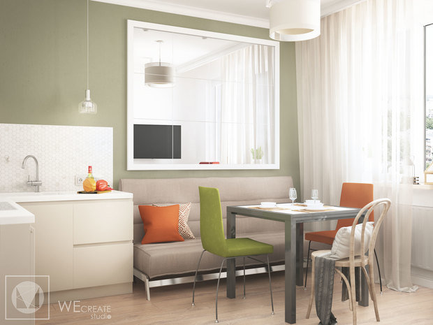 Фото из портфолио Дизайн-проект в скандинавском стиле – фотографии дизайна интерьеров на INMYROOM