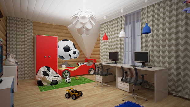 Фото из портфолио Коттедж п. Устиновка – фотографии дизайна интерьеров на INMYROOM