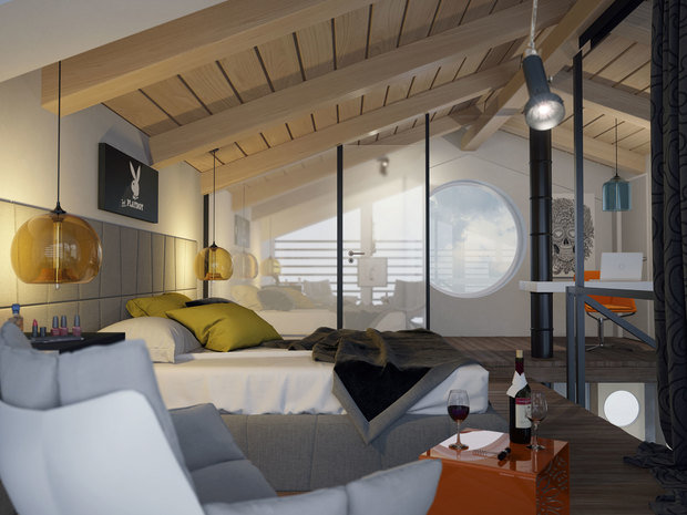 Фото из портфолио penthouse Олимп – фотографии дизайна интерьеров на INMYROOM