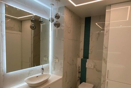 2021. Дизайн ванной комнат и ее реализация