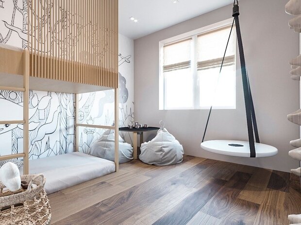 Фото из портфолио Коттедж под Самарой – фотографии дизайна интерьеров на INMYROOM