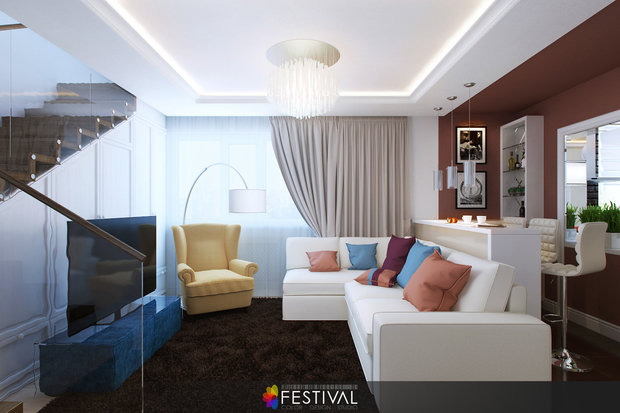 Фото из портфолио Проект "Art DECO" – фотографии дизайна интерьеров на INMYROOM