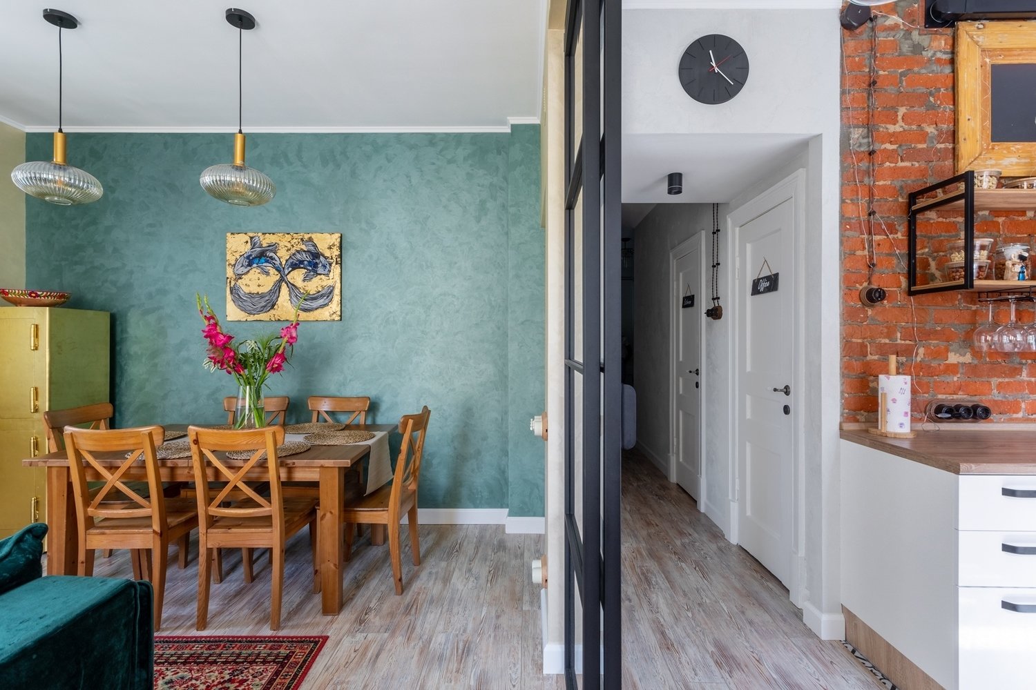 Фотография: Гостиная в стиле Эклектика, Квартира, Проект недели, Видное, Сталинка, 2 комнаты, 40-60 метров – фото на INMYROOM