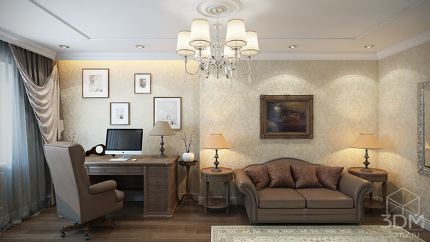 Фото из портфолио 3dm2 – фотографии дизайна интерьеров на InMyRoom.ru