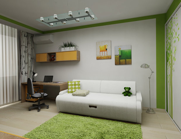 Фото из портфолио Детская в квартире, Краснодар – фотографии дизайна интерьеров на INMYROOM