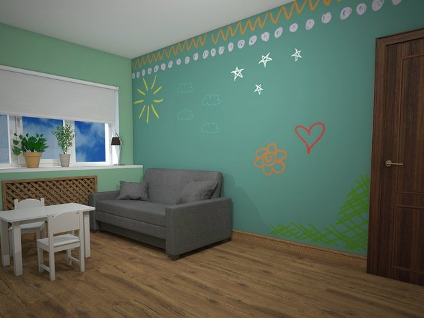 Фото из портфолио Детская – фотографии дизайна интерьеров на INMYROOM