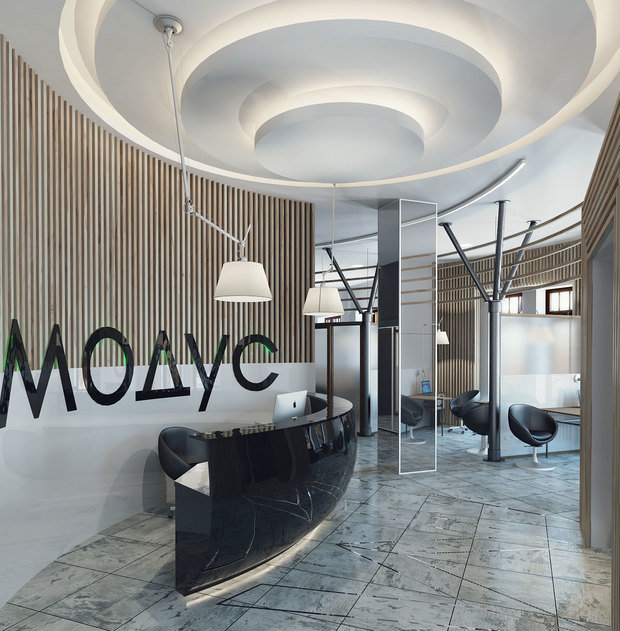 Фото из портфолио Модус офис – фотографии дизайна интерьеров на INMYROOM