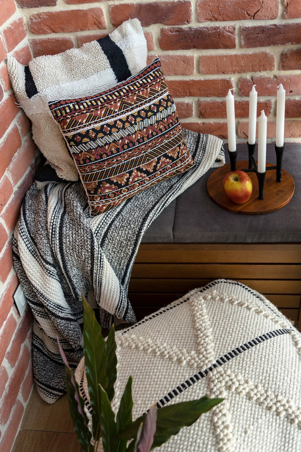 Фотография: Балкон в стиле Современный, Эклектика, Квартира, Проект недели, Москва, Светлана Гаврилова, Монолитный дом, 3 комнаты, 60-90 метров – фото на INMYROOM