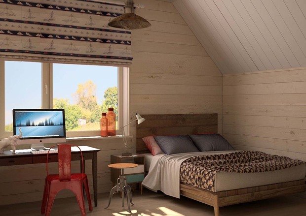 Фото из портфолио Дизайн-проект 2-х комнатной квартиры на Базовской – фотографии дизайна интерьеров на INMYROOM