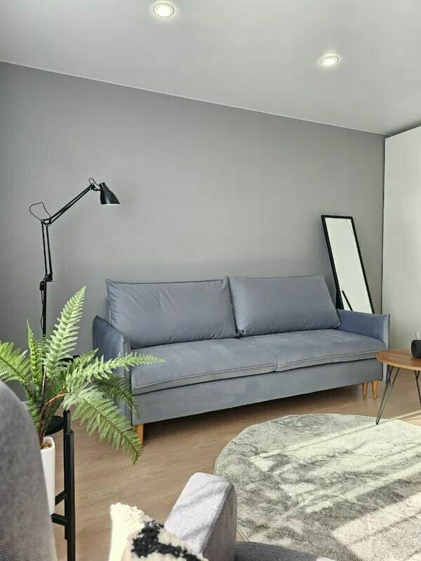 Фото из портфолио Сканди прямой диван – фотографии дизайна интерьеров на INMYROOM