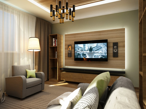 Фото из портфолио Древесный уют – фотографии дизайна интерьеров на INMYROOM