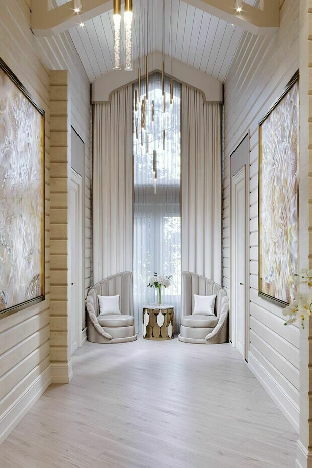 Фото из портфолио Дом 281,5 м² в КП Руза Фэмили: светлый интерьер для светлой семьи – фотографии дизайна интерьеров на INMYROOM