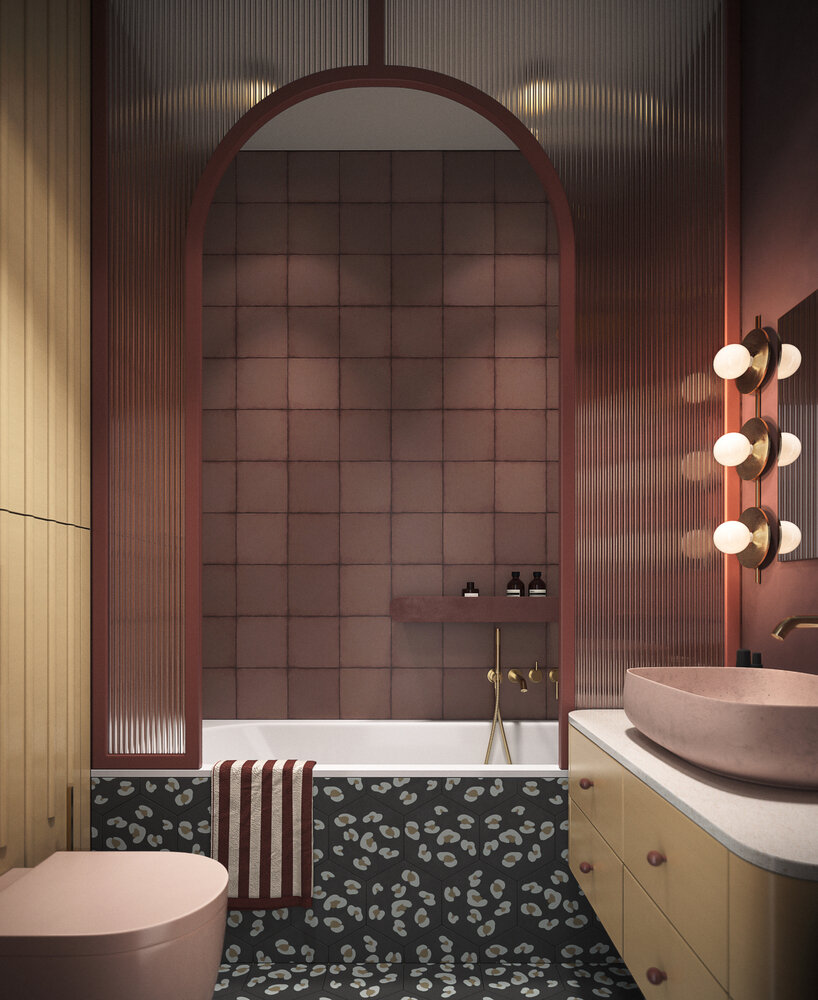 Фотография: Ванная в стиле Современный, Эклектика, Малогабаритная квартира, Квартира, Проект недели, Москва, Монолитный дом, 1 комната, до 40 метров, terracotta.buro, Илона Рафикова – фото на INMYROOM Фотография: Ванная в стиле Современный, Эклектика, Малогабаритная квартира, Квартира, Проект недели, Москва, Монолитный дом, 1 комната, до 40 метров, terracotta.buro, Илона Рафикова – фото на INMYROOM