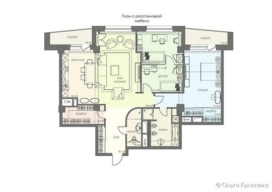Фотография: Планировки в стиле , Квартира, Дома и квартиры – фото на INMYROOM
