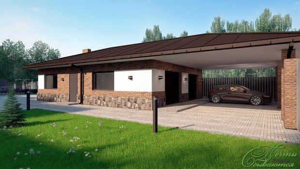 Фото из портфолио Дом со ступенчатым фасадом – фотографии дизайна интерьеров на INMYROOM