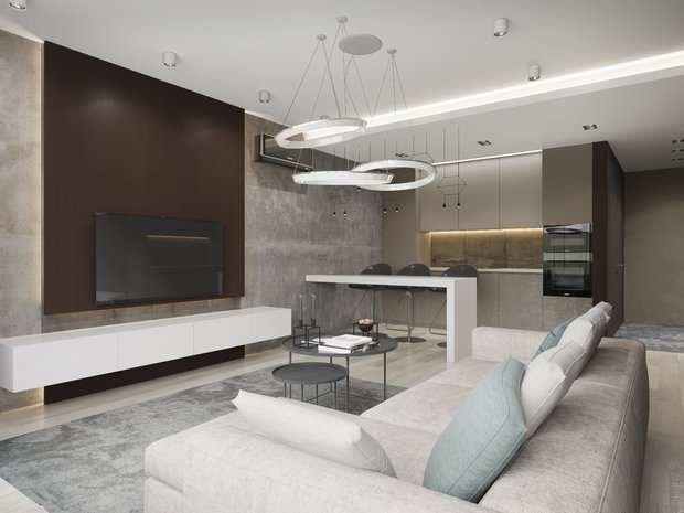 Фото из портфолио Квартира в Москве 70м2 – фотографии дизайна интерьеров на INMYROOM