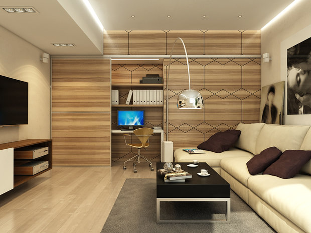 Фото из портфолио Квартира на ул. Народного ополчения – фотографии дизайна интерьеров на INMYROOM